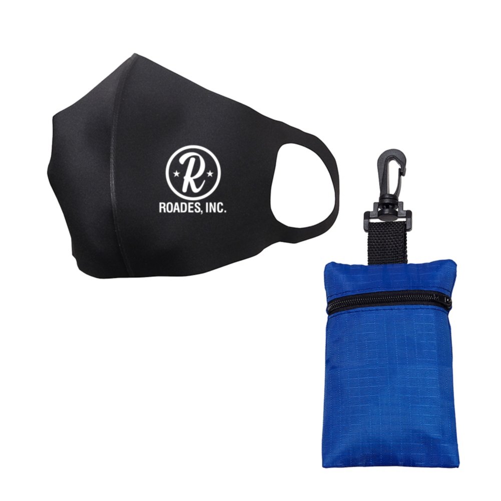 View larger image of Add Your Logo: Comfort Mask With Travel Pouch